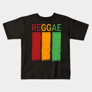 Reggae Flag vintage Kids T-Shirt